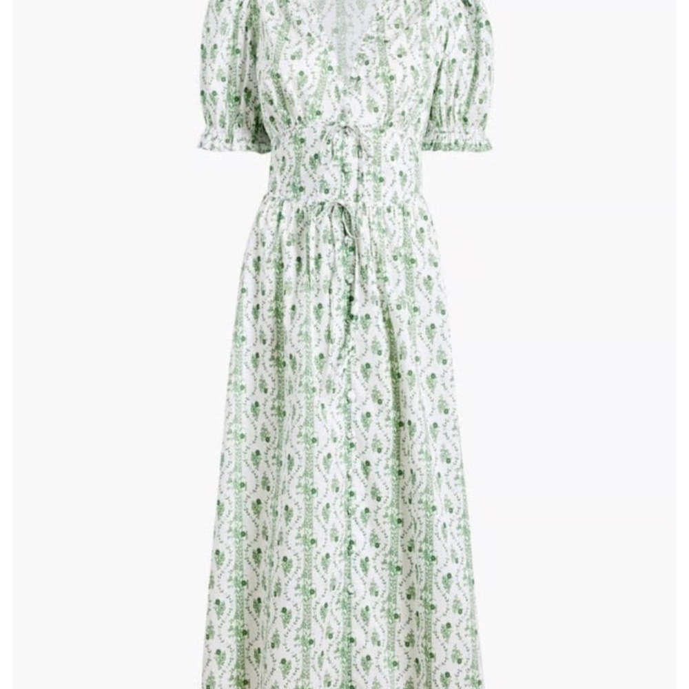 Hill House Sabrina in Green Vine Stripe (XS - EUC!) 🌿🤍💚